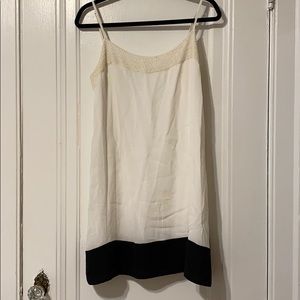 Joie Cream Beaded Dress Size Medium